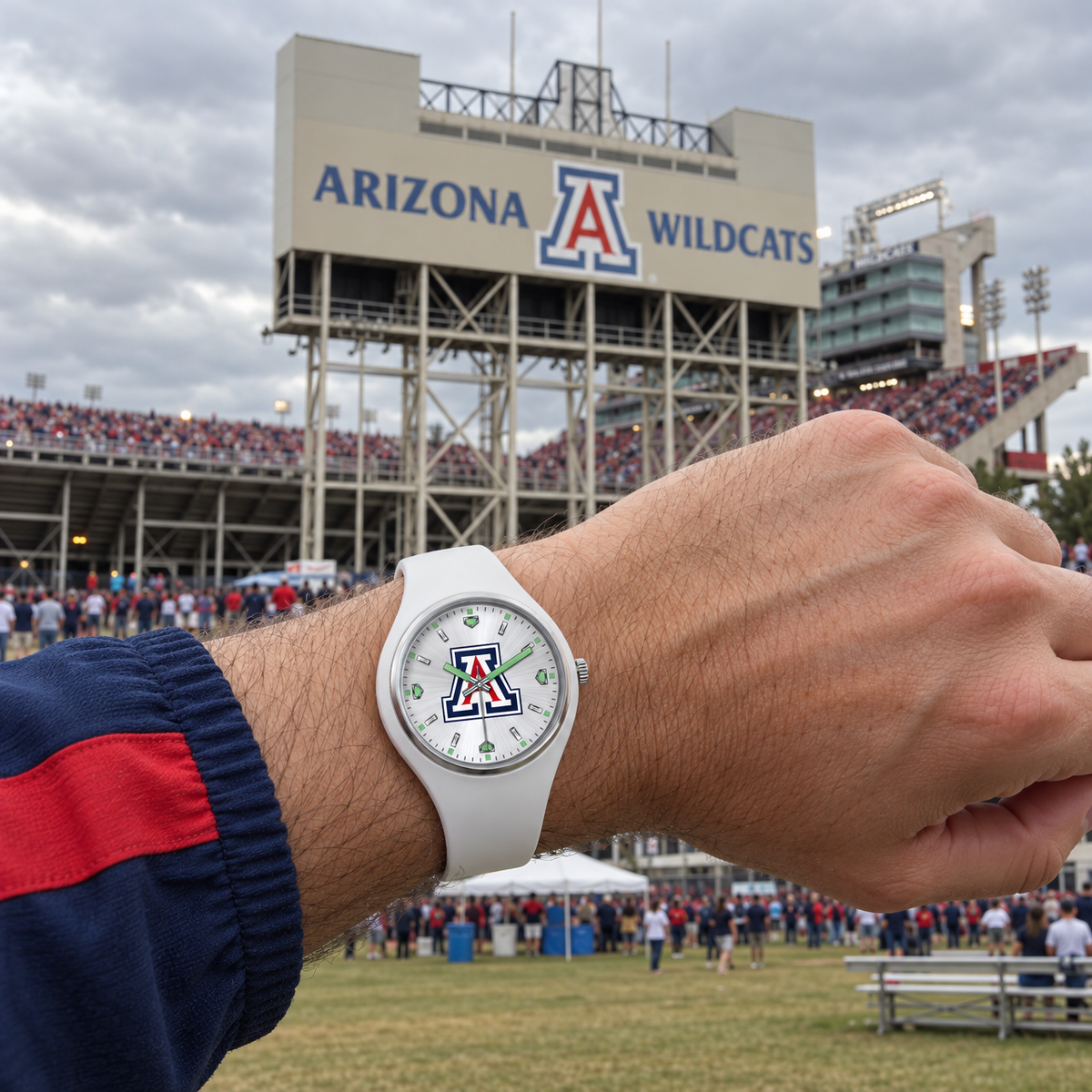 Everything converges on the stadium - Arizona Wildcats watch