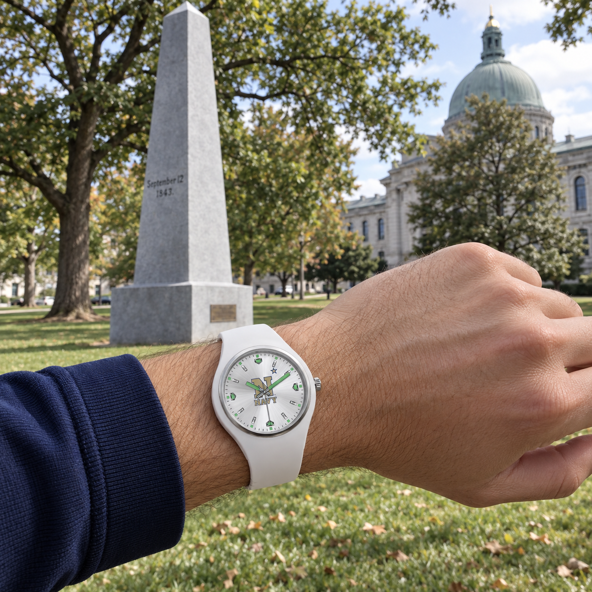 Plebe year runs on the clock - Navy Midshipmen watch