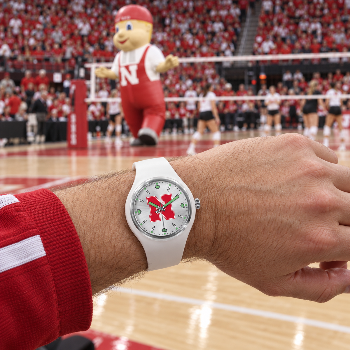 Runs on air, still made the Hall of Fame - Nebraska Cornhuskers watch
