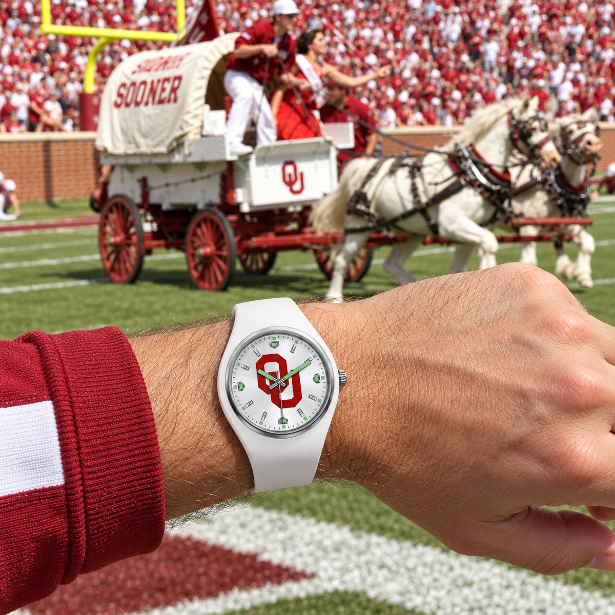 Roughnecks, proudly named by a fan - Oklahoma Sooners watch