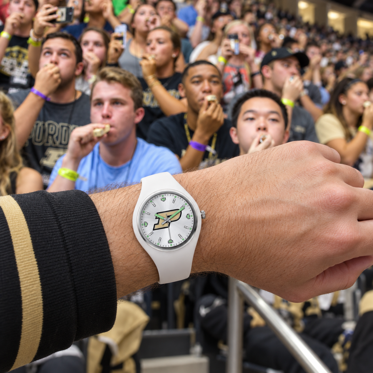Say hello with a train whistle - Purdue Boilermakers watch