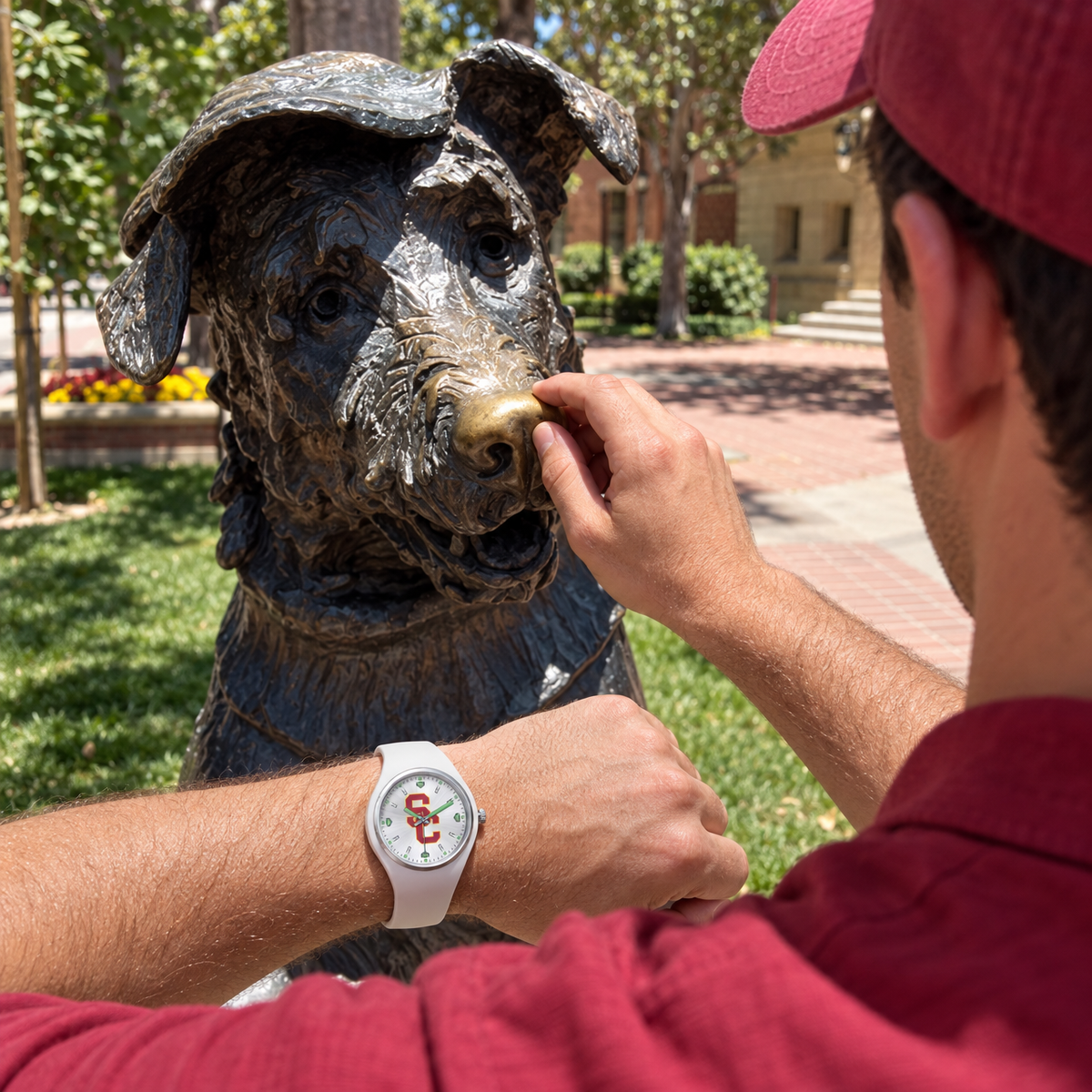 Rub the nose, then go - USC Trojans watch