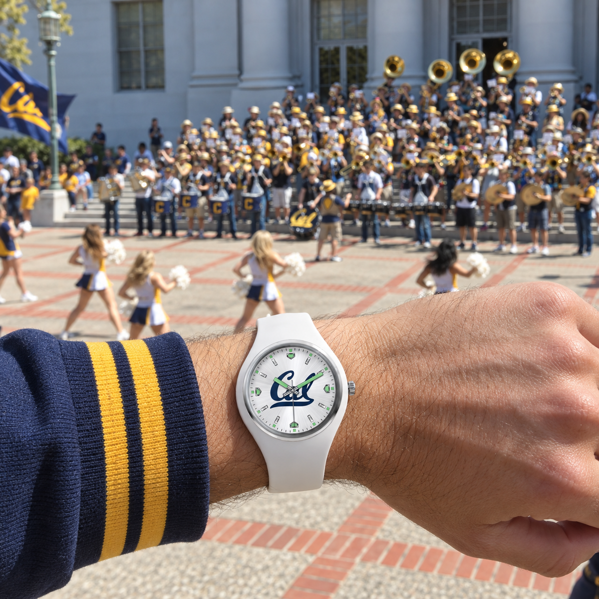 Rally on Sproul, 90 minutes early - California Golden Bears watch