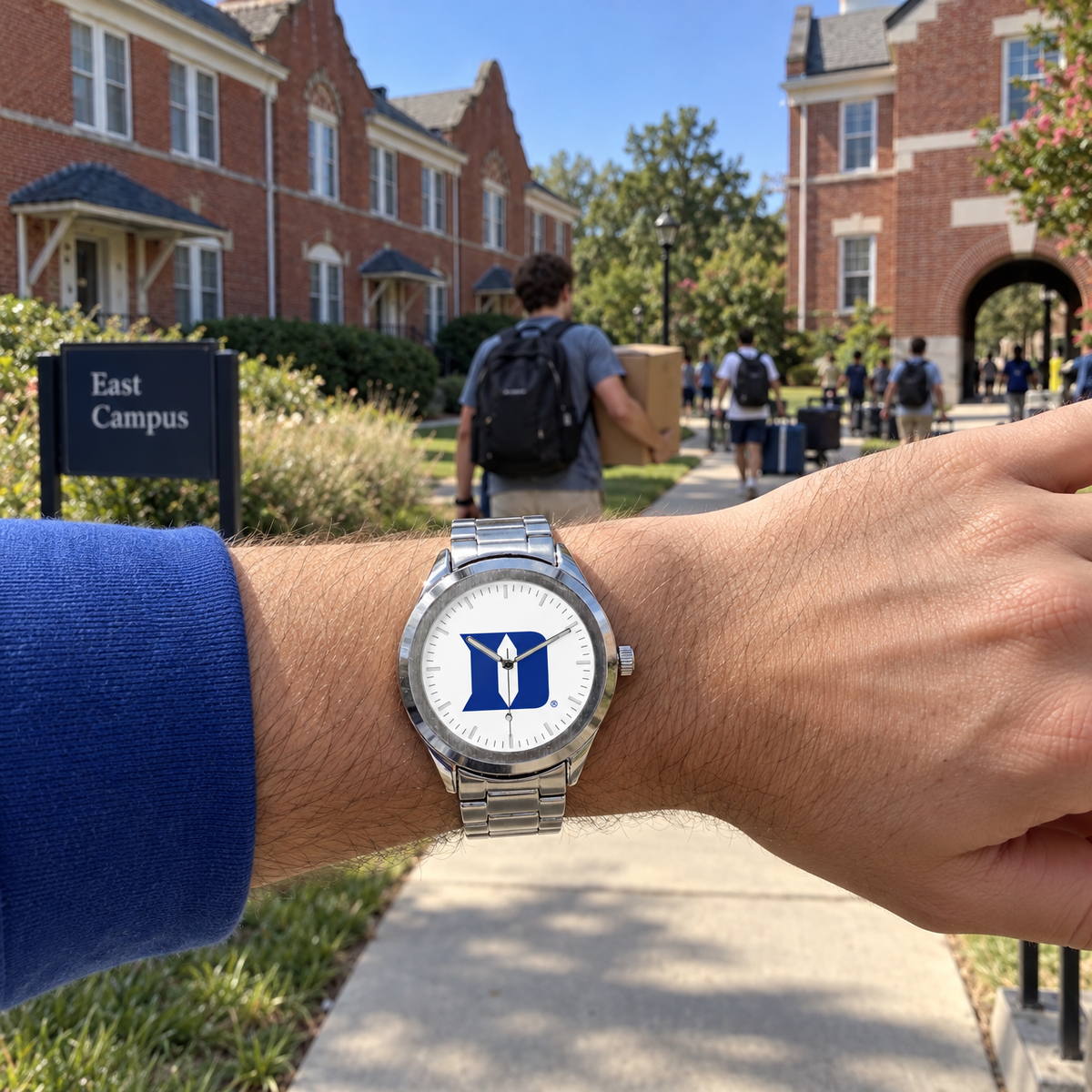 From brick to stone - Duke Blue Devils watch