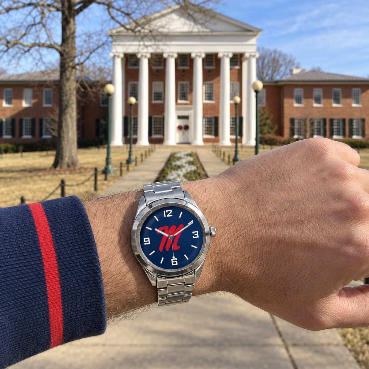 The building that stayed - Ole Miss Rebels watch