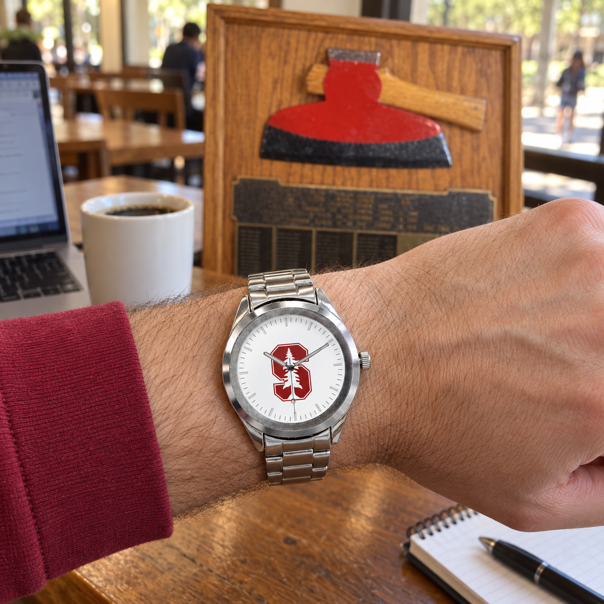 Holding the Axe - Stanford Cardinal watch