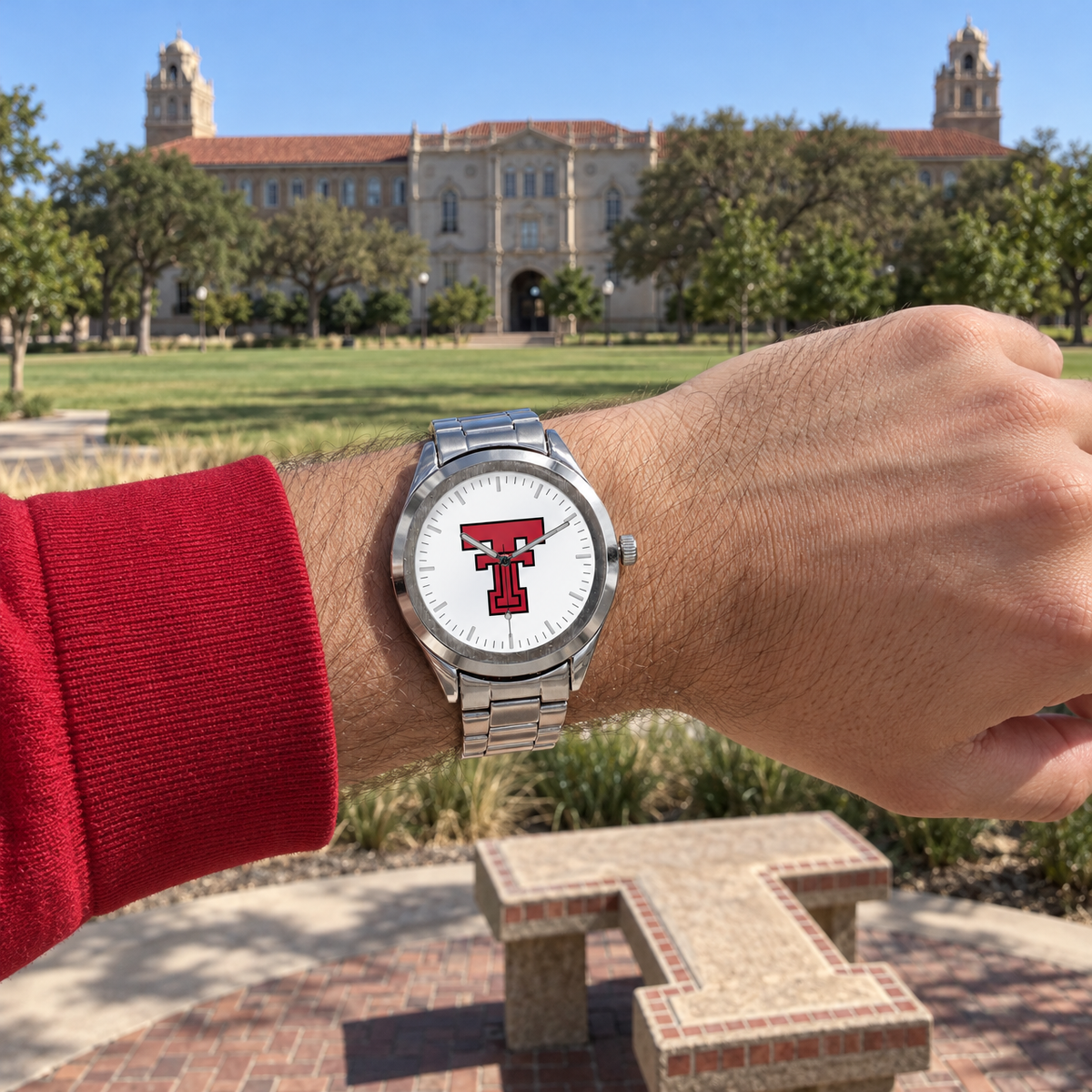 Most exclusive seat on campus - Texas Tech Red Raiders watch