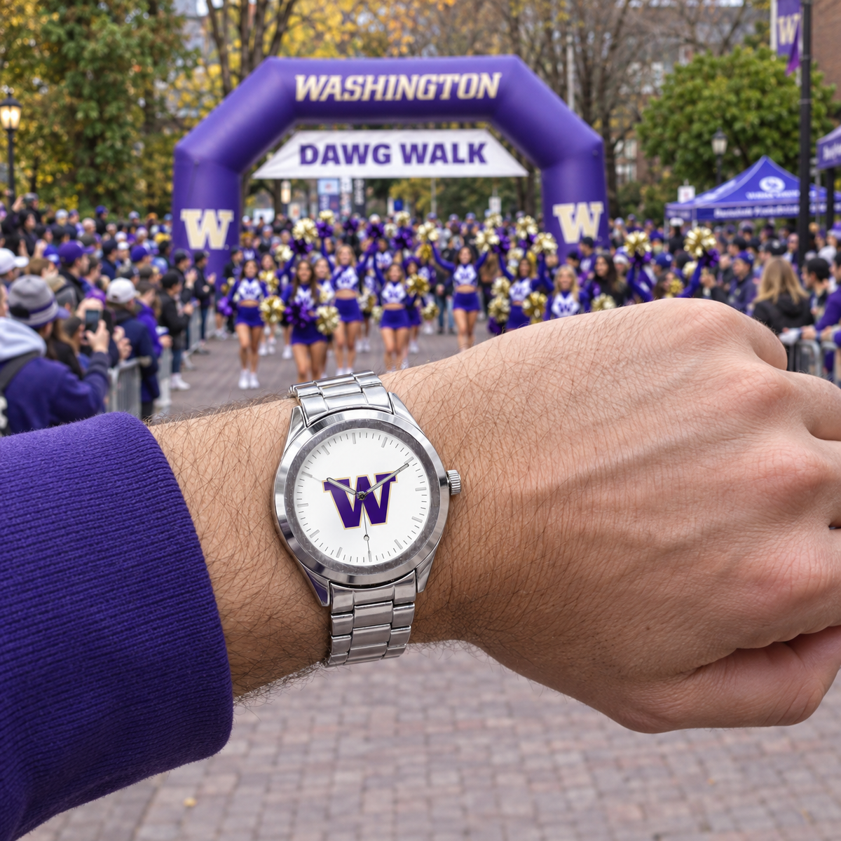 Purple on Fridays, always - Washington Huskies watch