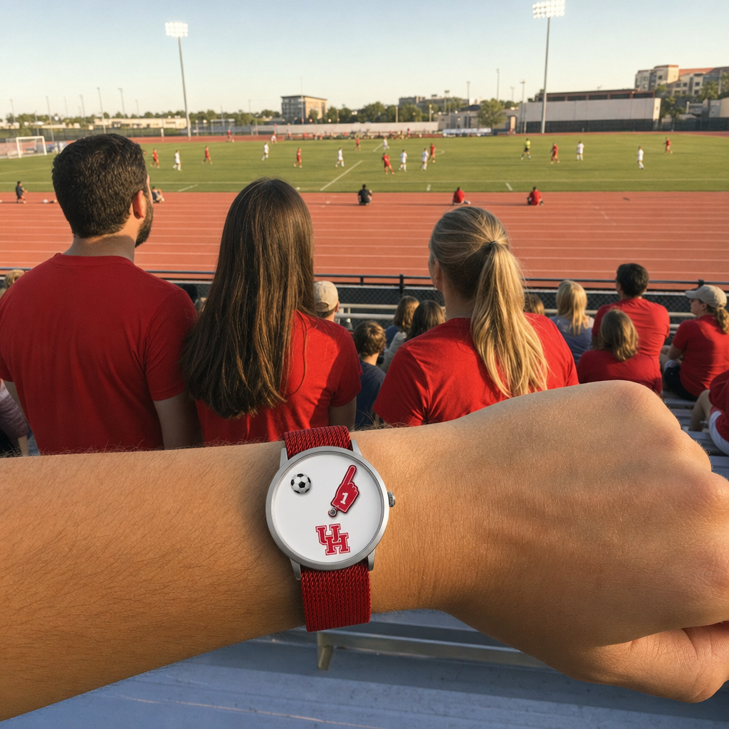 Houston Cougars Soccer Watch lifestyle