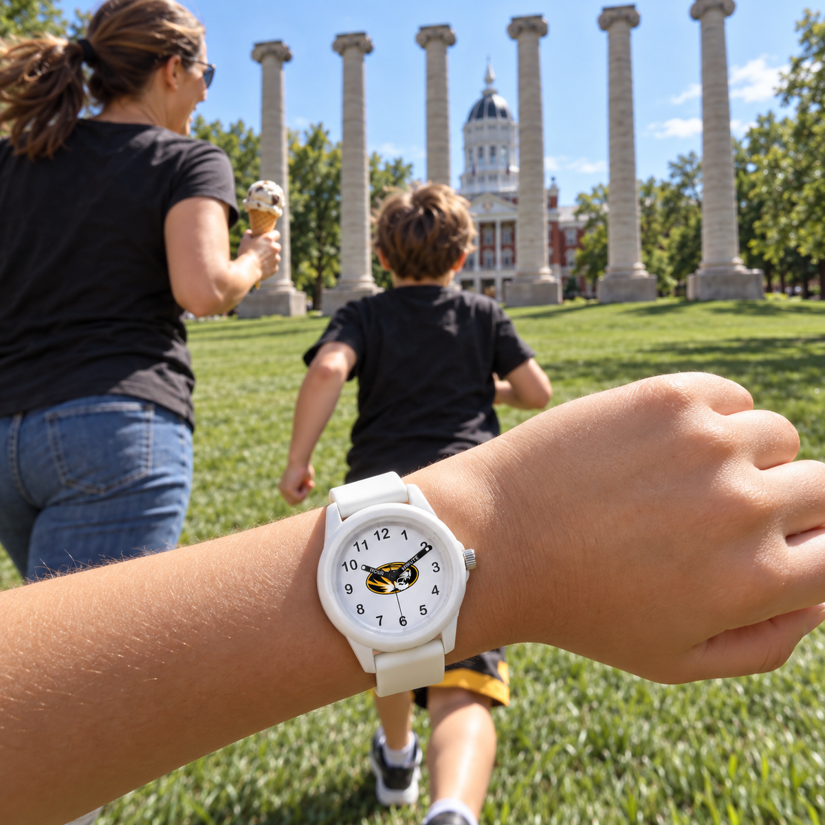 Run through the Columns, get ice cream - Missouri Tigers watch