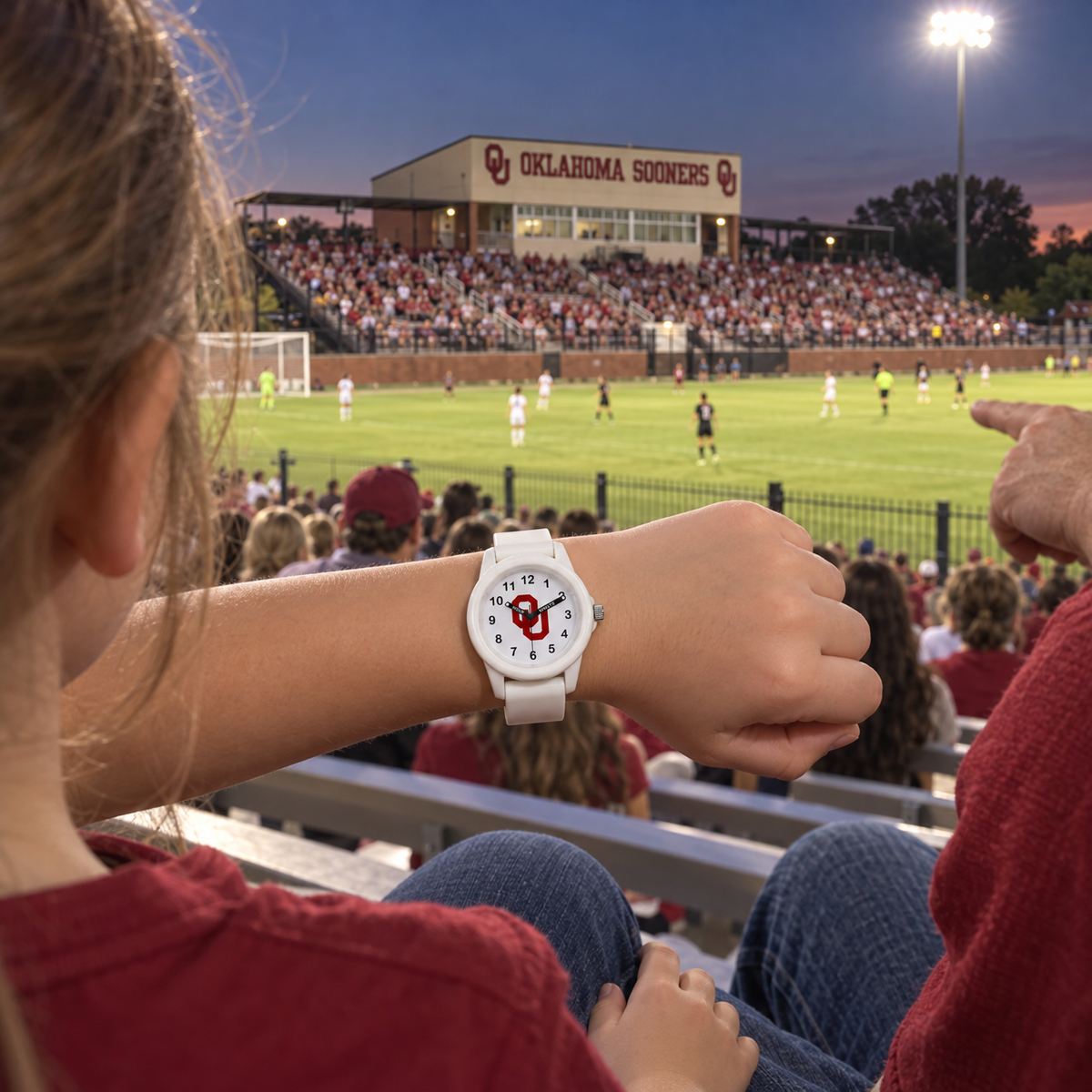 Evening kickoffs call for a glow - Oklahoma Sooners watch