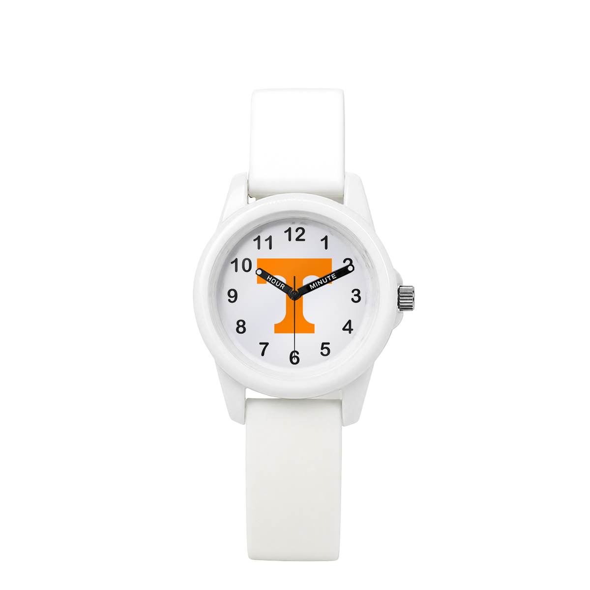 Tennessee Volunteers White Kids Watch with white silicone band