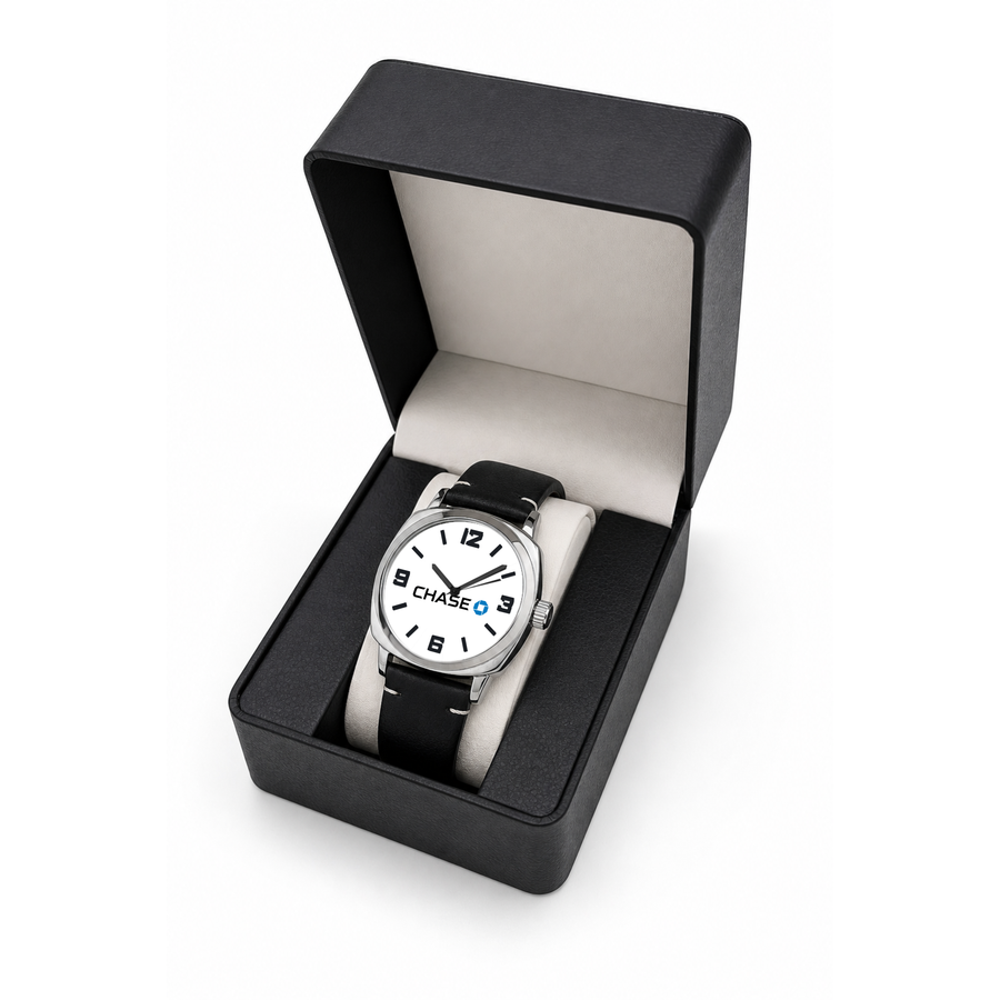 Watch in its presentation box